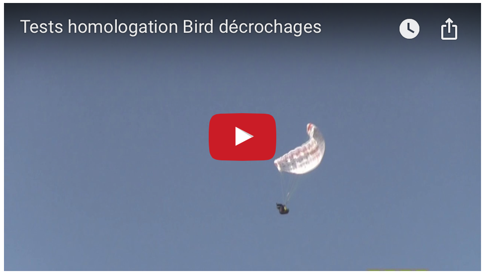 lien video sur les décrochages de la Bird