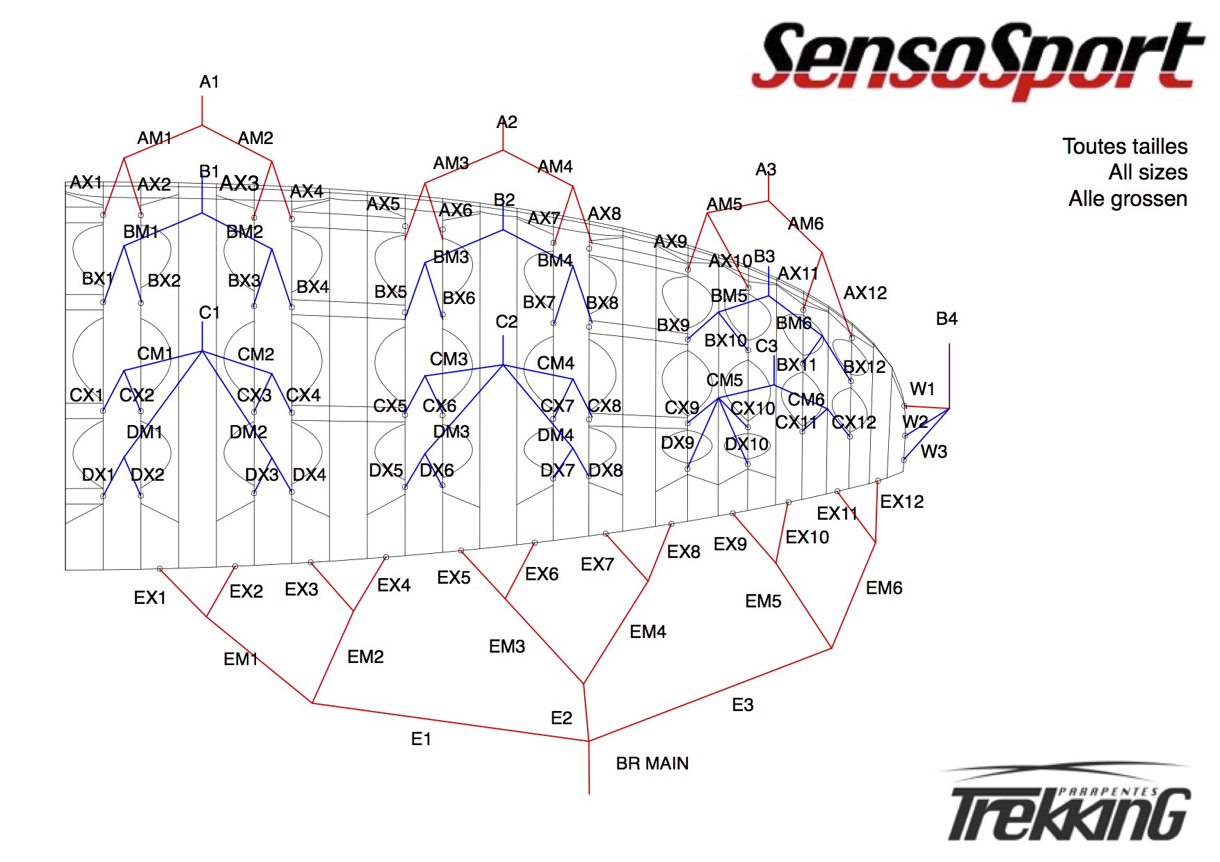 Senso sport lines