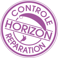 Logo horizon réparation atelier de parapente